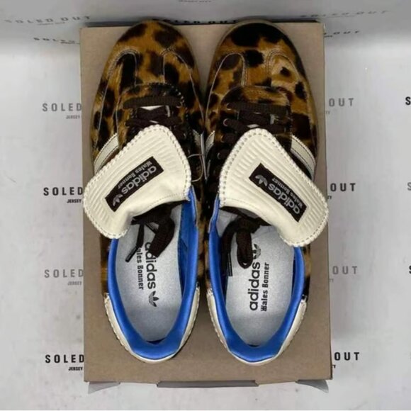 New Adidas x Wales Bonner Samba Pony Leopard Print Women's - Picture 3 of 7